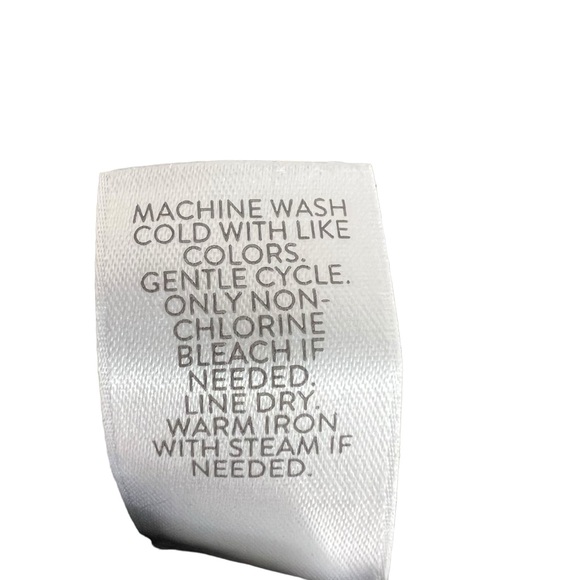 J. Jill M Relaxed fit button down wild flower print blouse long sleeves - Picture 7 of 7